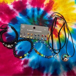 Colorful Beaded Bracelet Set